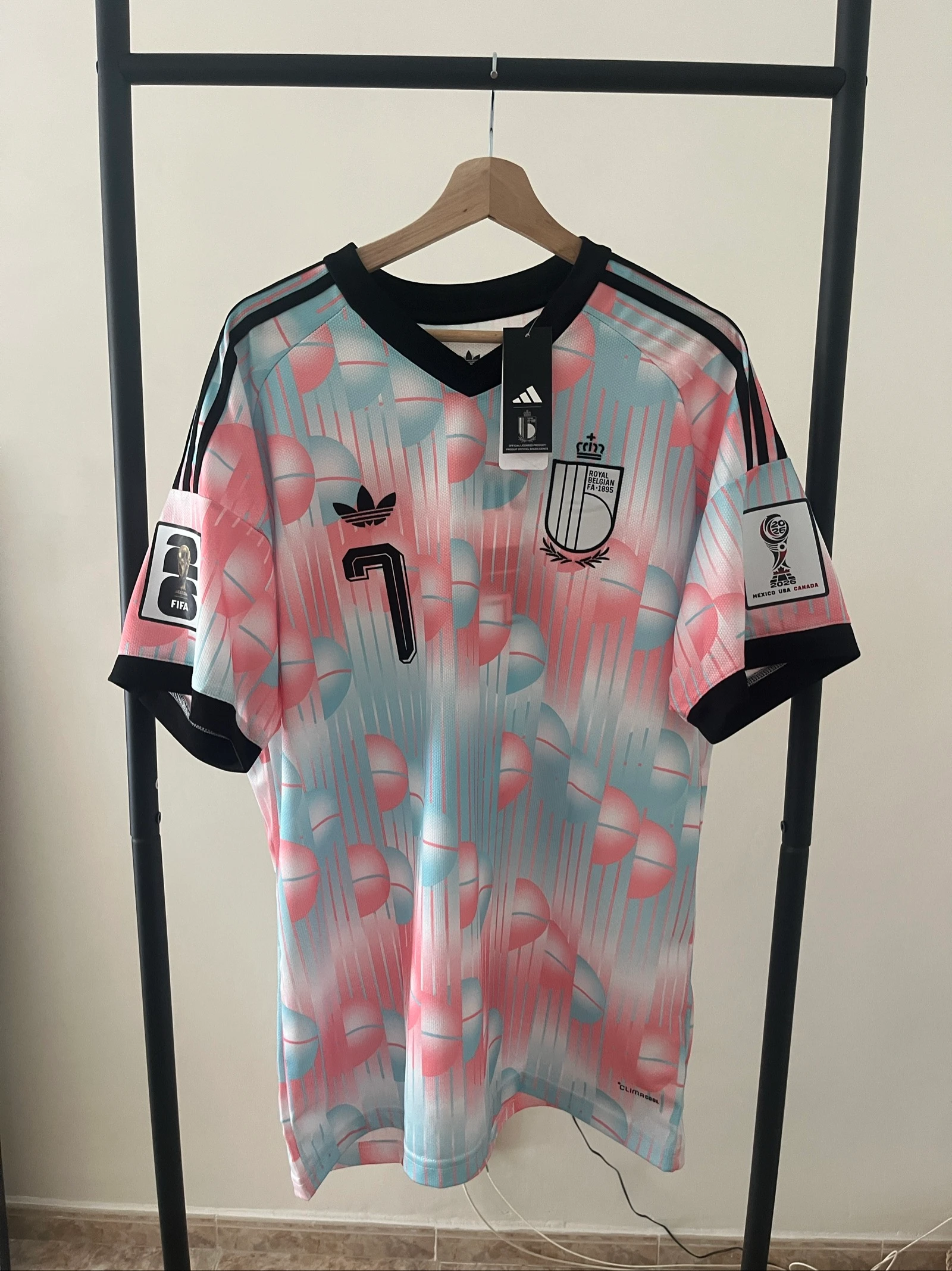 Camiseta Belgica Mundial 2026